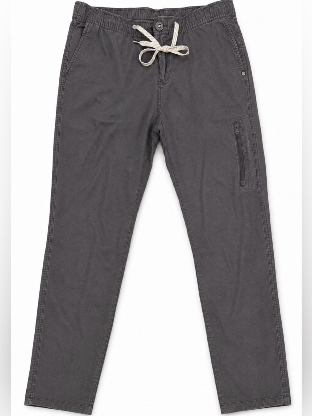 Vuori Ripstop Pants Charcoal Gray Long Medium Cargo Hiking